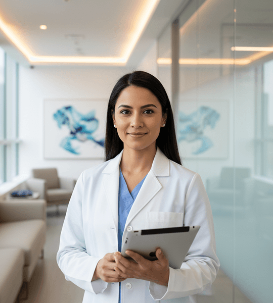 A fully qualified physician